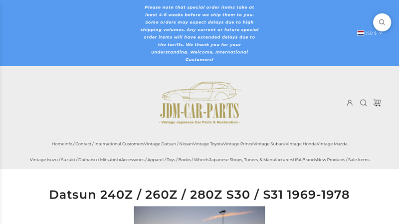 Datsun 240Z / 260Z / 280Z S30 / S31 1969