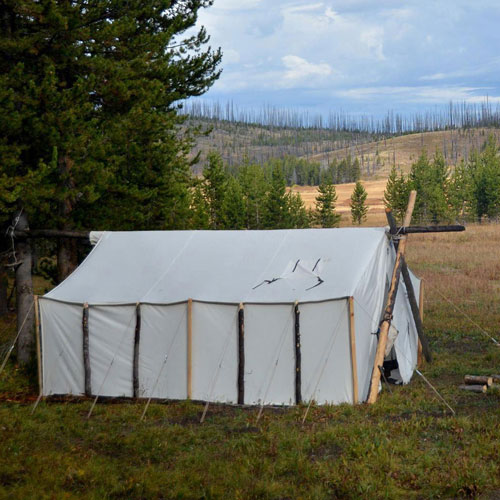 Davis Tent: Canvas Wall Tents