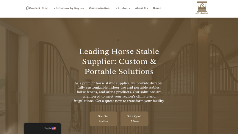 DB Stable - Horse Stable Supplier & Factory