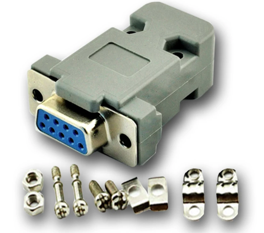 DB9 Female Connector + Shell