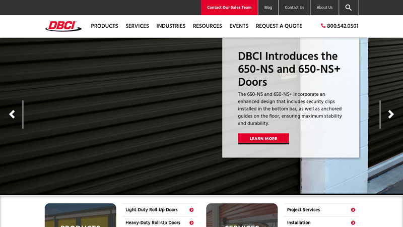 DBCI: Steel, Metal Roll Up Doors