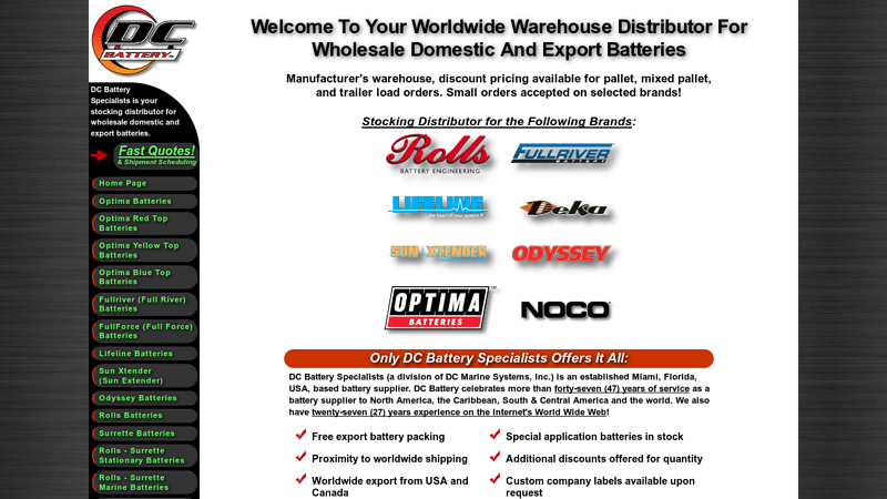 DC Battery Specialists