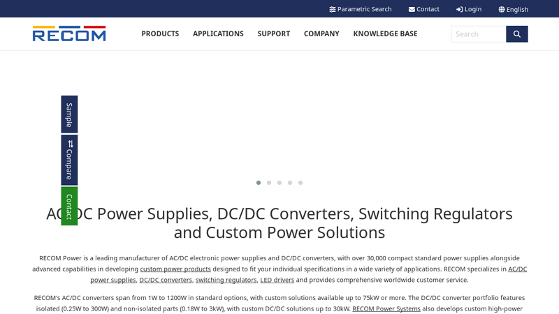 DC/DC & AC/DC Converter - Power Supply Manufacturer