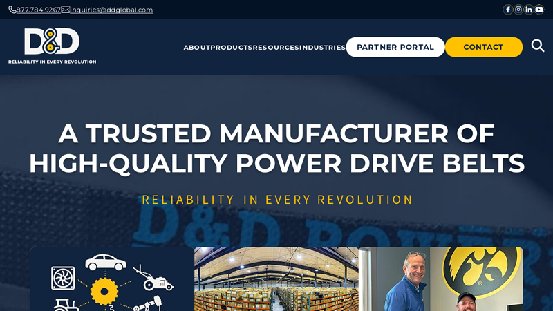 D&D Global Best Power Transmission Belts