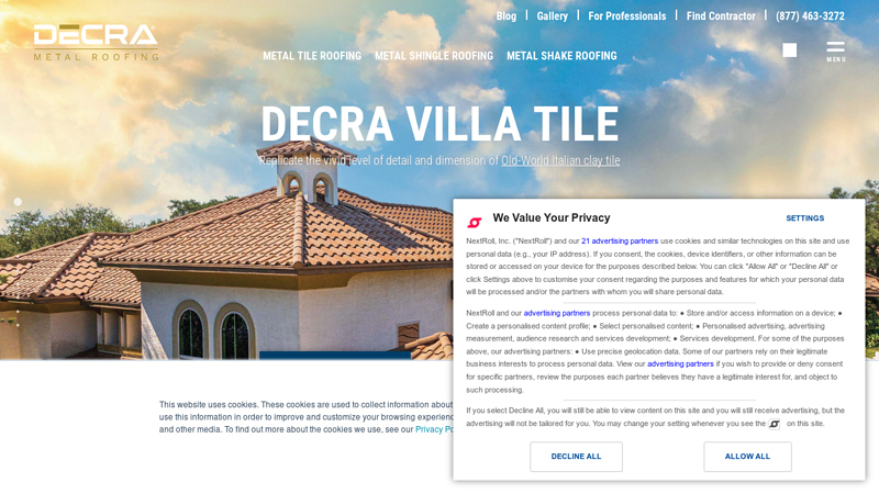 DECRA Metal Roofing: #1 Stone