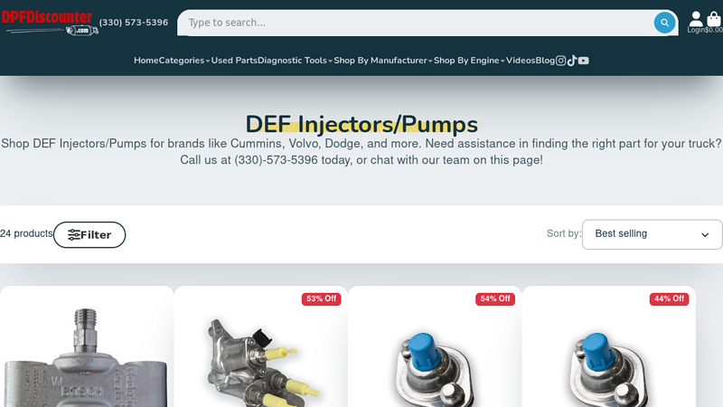 DEF Injector/Pump