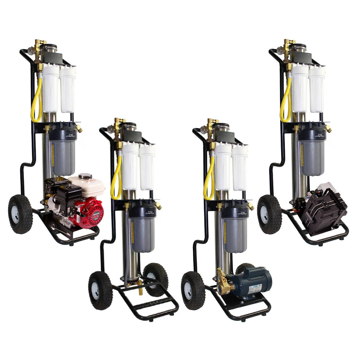 Deionized (DI) Water Window Cleaning Carts