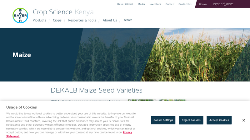 DEKALB Maize Seed Varieties