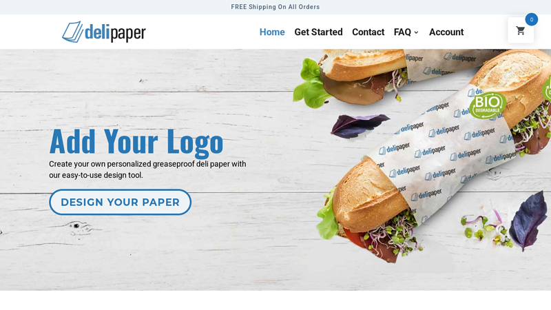 Deli Paper - Custom Printed Deli Paper