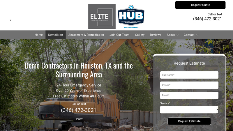 Demo Contractors Houston, TX