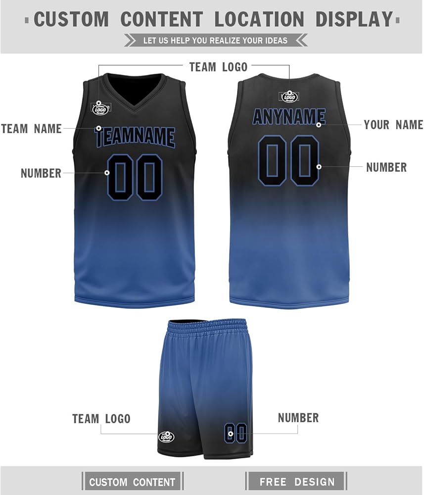 Design Custom Basketball Jerseys & Team Uniforms