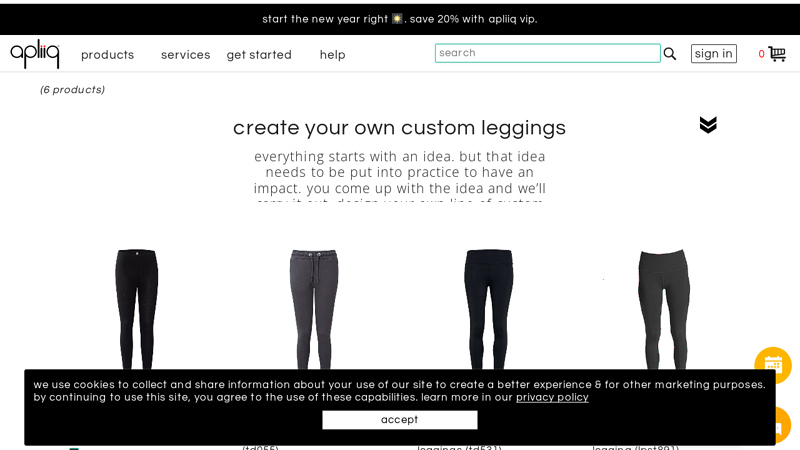 Design Custom Leggings for Women