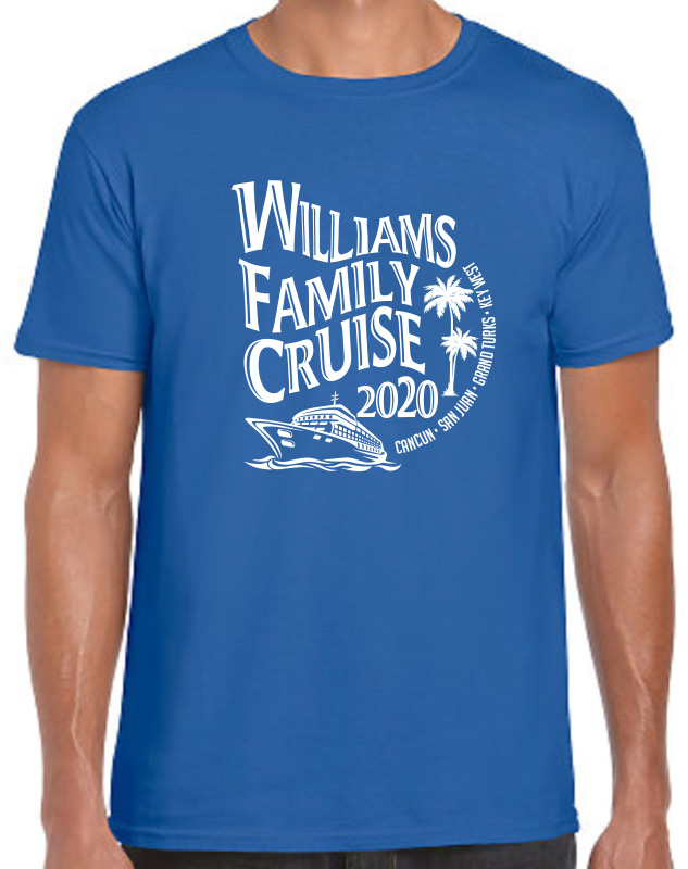 Design Family Cruise Shirts with No Minimums custom t-shirts