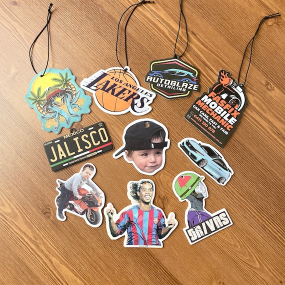 Design Unique Custom Hanging Car Air Fresheners Online