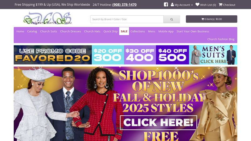 Designer Church Suits