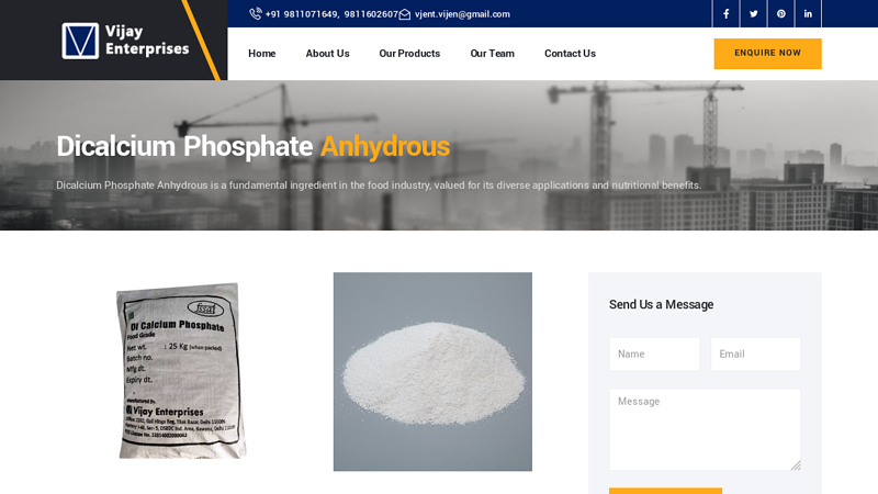 Dicalcium Phosphate Anhydrous