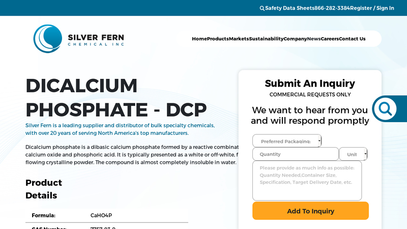 Dicalcium Phosphate Supplier