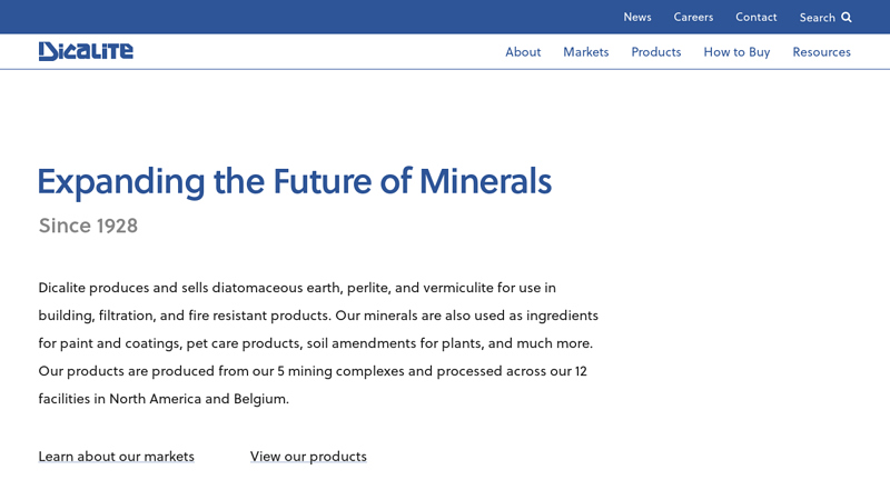 · Dicalite Management Group