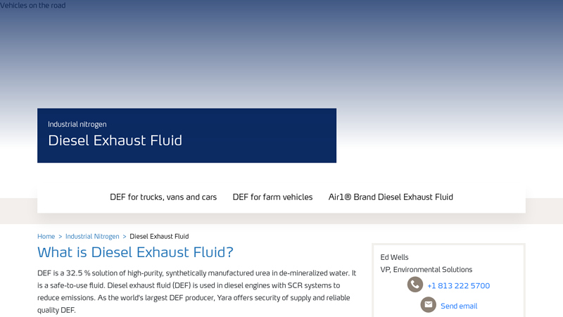 Diesel Exhaust Fluid