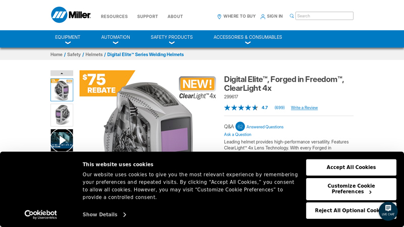 Digital Elite™, Forged in Freedom™, ClearLight 4x