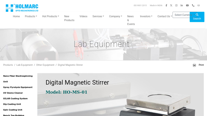 Digital Magnetic Stirrer