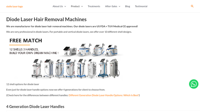 Diode Laser Hair Removal Machines [FDA Manufacturer]