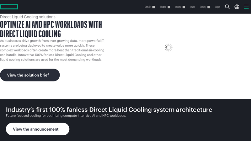 Direct Liquid Cooling solutions
