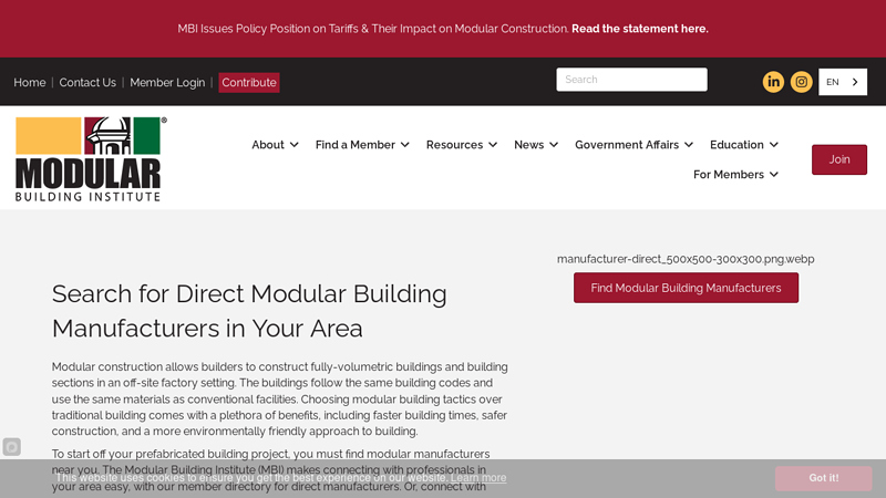 Direct Modular Building Manufacturers