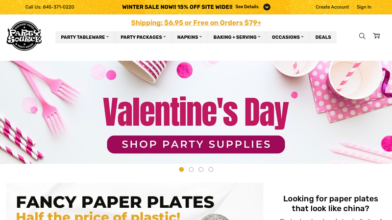 Discount Elegant Party Supplies, Party Supply Store