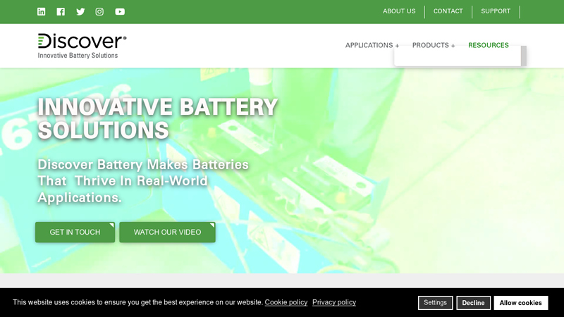 Discover Battery