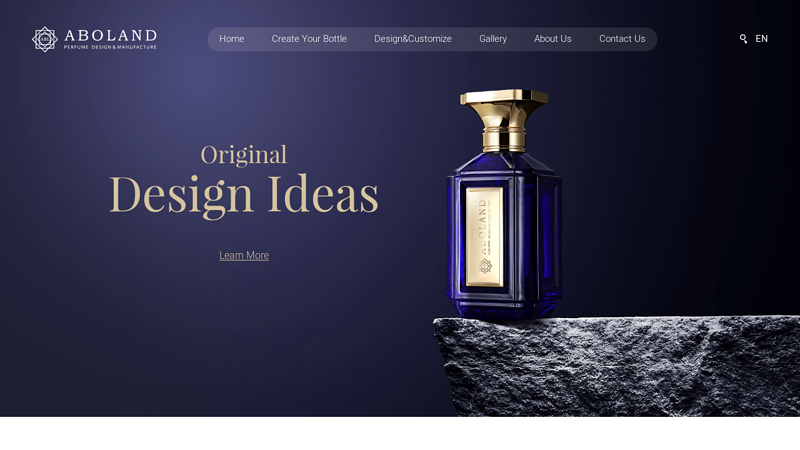 Discover Custom Perfume Bottles by ABOLAND: Your Go