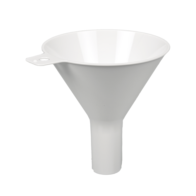 Disposable powder funnel, sterile