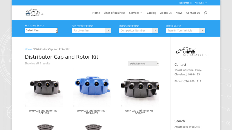 Distributor Cap and Rotor Kit