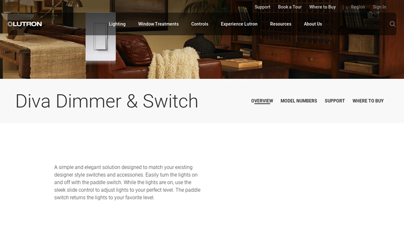 Diva 3 Way Dimmer Switch