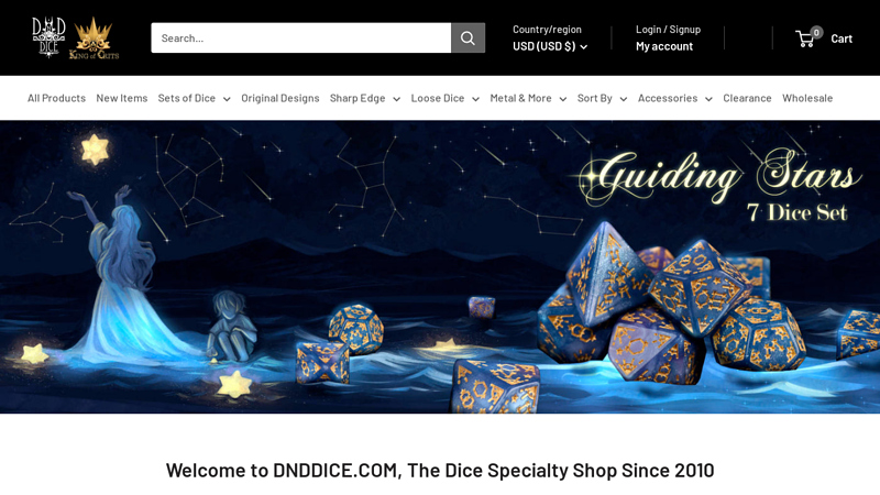 DND DICE, Huge Selection of Role Playing Dice, D&D Dice Shop