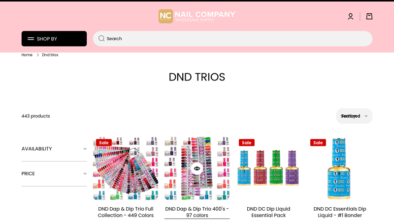 DND Gel Polish Wholesale