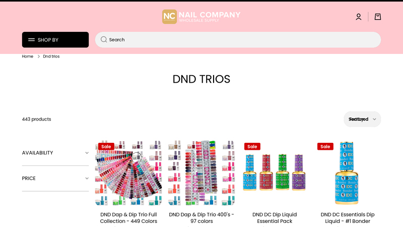 DND Gel Polish Wholesale