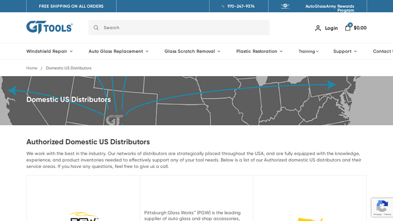 Domestic US Distributors