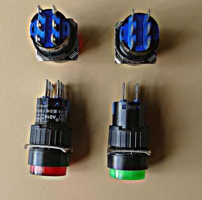 Double Pole Push Button Switch