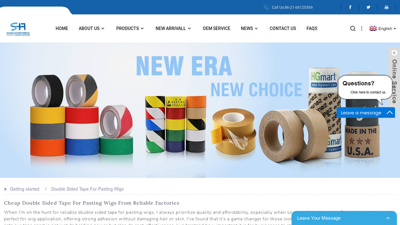 Double Sided Tape For Pasting Wigs