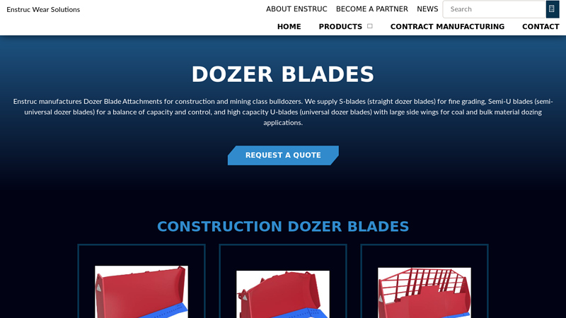 Dozer Blade Attachments