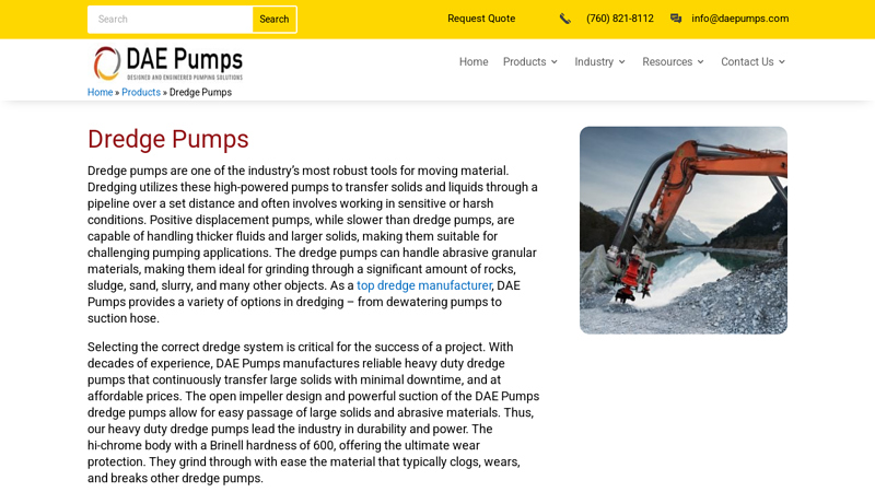 Dredge Pumps For Sale