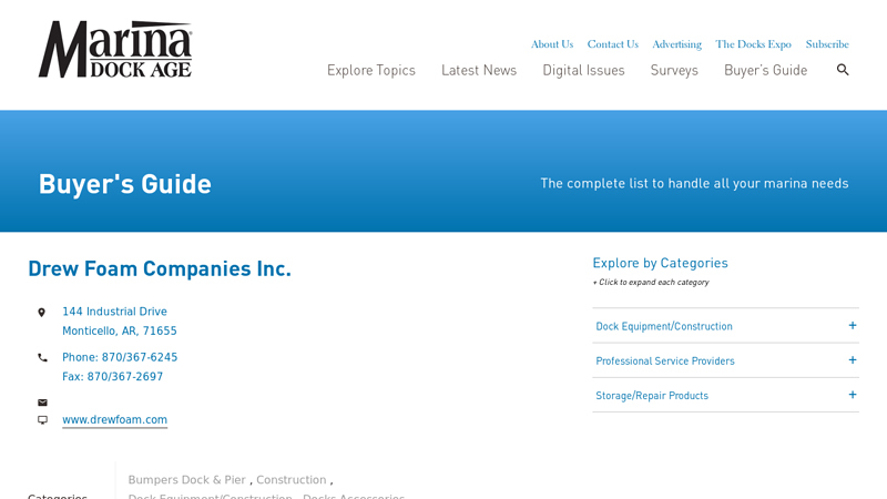 Drew Foam Companies Inc.