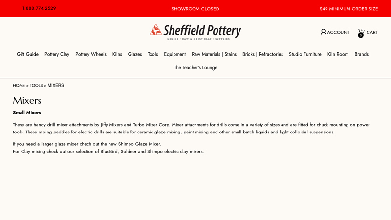 Drill Mixer Attachments