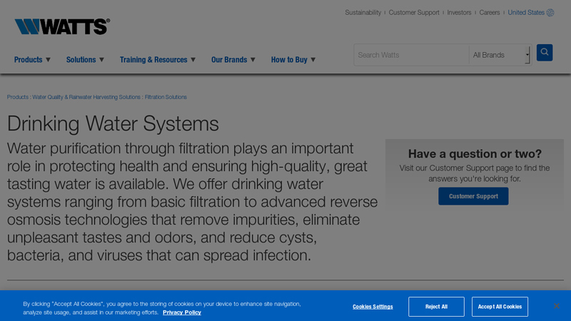 Drinking Water Systems