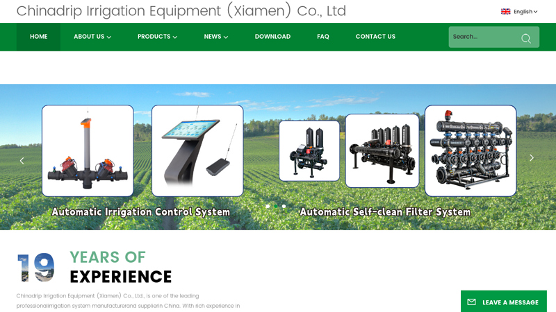 Drip Irrigation System,Chinadrip Irrigation Equipment Co.,Ltd.