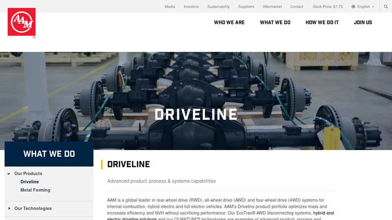 Driveline