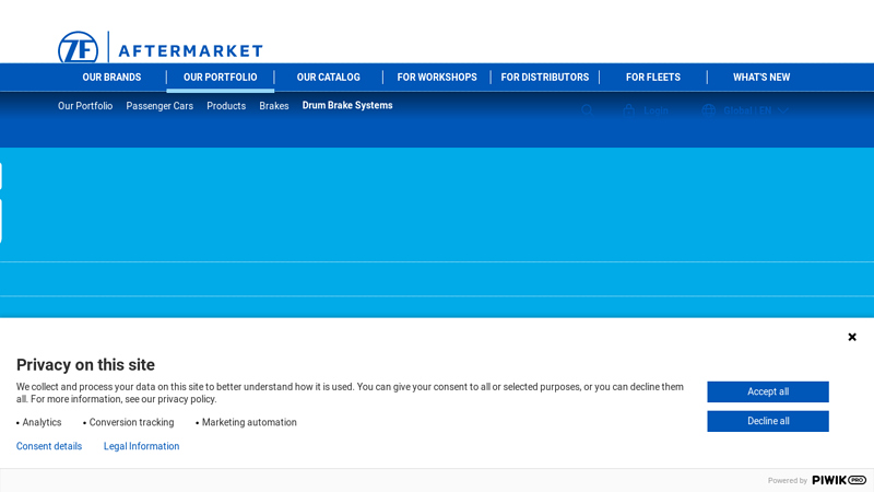Drum Brake Systems for Passenger Cars and Light Commercial ...