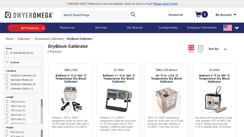 Dry Block Calibrators