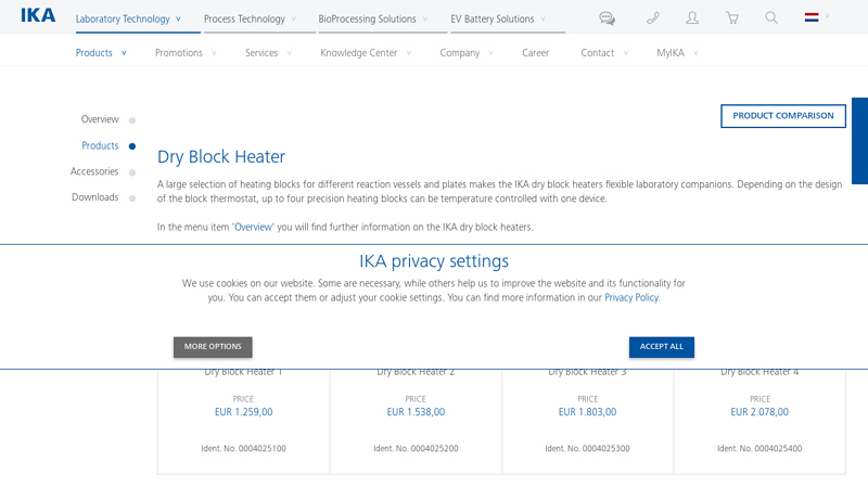 Dry Block Heater Heating / Cooling / Tempering